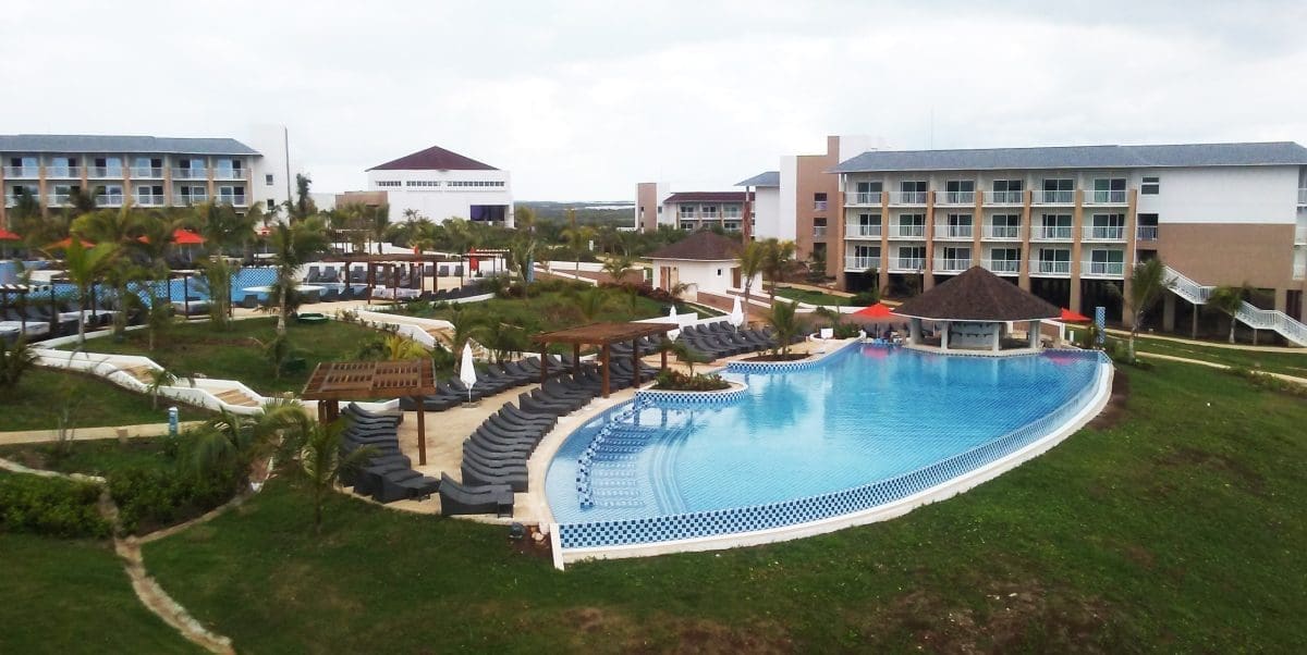 Pool view- trimmed